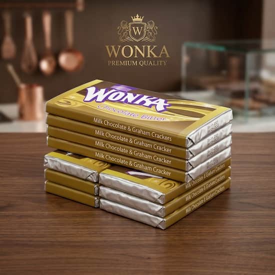 Chocolate Wonka con Envío a Domicilio en Peru Regalos Personalizados - Cod:MAE17