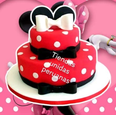 Pastel Mickey Mousse | Torta Minnie con moño - Cod:MCK14