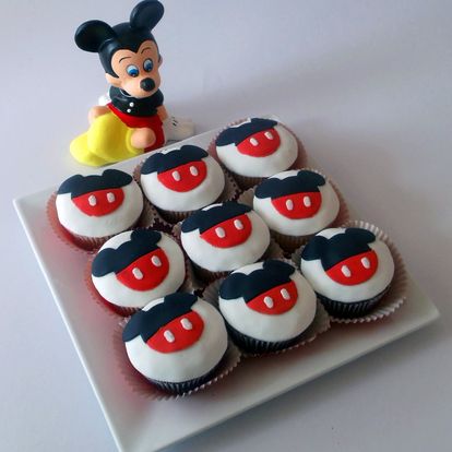 Cupcakes de Mickey con delivery mágico en Lima - Cod:MCK17