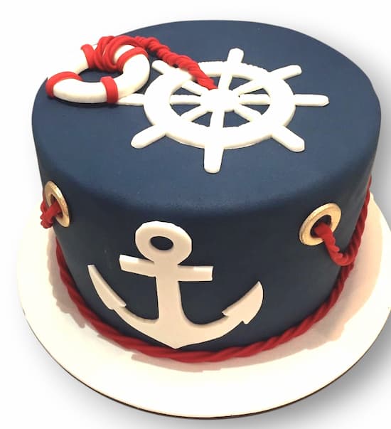 Torta timón de Marina Lima - Cod:MIL28