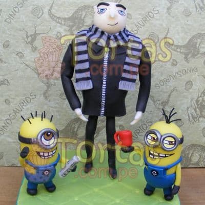 Decoracion especial | Minions | Torta de minions - Cod:MVF03