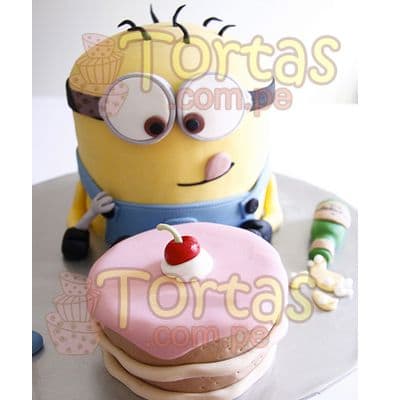 Torta  Villano Favorito 09 | Minions | Torta de minions - Cod:MVF09