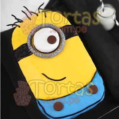 Torta Villano Favorito | Minions | Torta de minions - Cod:MVF13