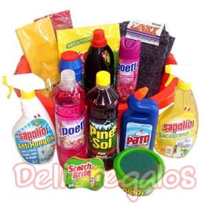 Canasta Limpieza Premium - Envio de Detalles Corporativos - Cod:CNT16