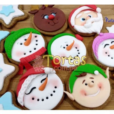 Galletas Navideñas | Alfajores Delivery | Alfajores a Domicilio | Casa del Alfajor