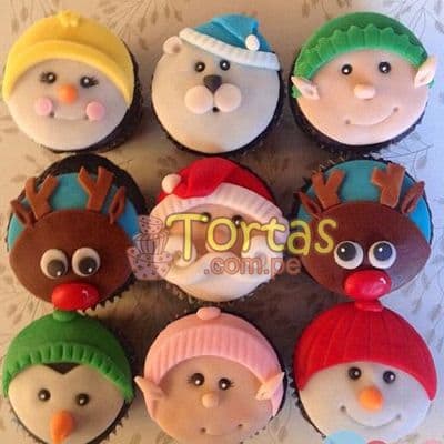 Cupcakes para Navidad | Cupcakes de Naviad