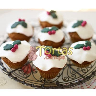 Cupcakes con tematica Navidad | Cupcakes para Navidad
