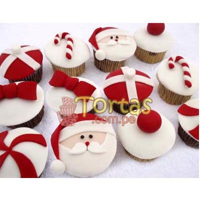 Cupcakes con tema de la navidad | Cupcakes de Navidad
