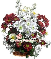 Arreglos de Flores para Navidad | Arreglo de Navidad con Rosas - Cod:NAV09