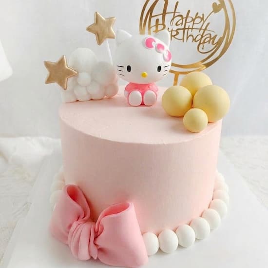 Torta Hello Kitty delivery Lima con diseño temático adorable - Cod:NMR17