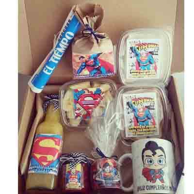 Desayunos Infantiles | Infantiles para regalar | Desayuno Superman - Cod:NOS05