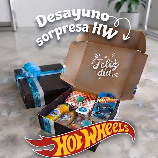 Desayuno Hot Wheels con delivery en Lima: sorpresa divertida y única - Cod:NOS23