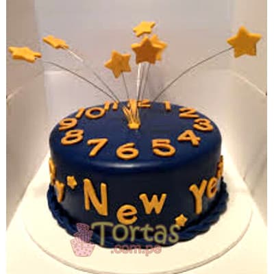 Envio de Regalos Torta para Año Nuevo | Pastel año nuevo | Tarta de año nuevo - Whatsapp: 980660044