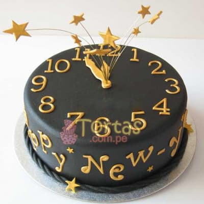 Torta Nuevo año | Pastel año nuevo | Tarta de año nuevo - Cod:NYR15