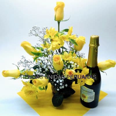 Arreglo de Rosas por Fin de año - Cod:NYR16