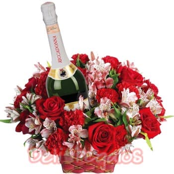 Arreglo con rosas con Ricadonna Delivery - Cod:GVT18