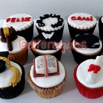 Cupcakes Graduacion | Regalos para Graduacion - Cod:OFX06