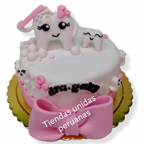Torta en forma de diente - Cod:OLG11