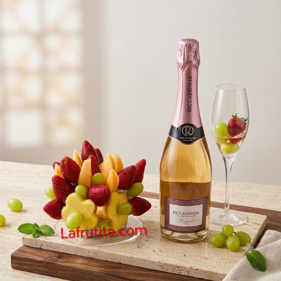 Ricadonna con frutero elegante delivery en Lima - Cod:OTR12