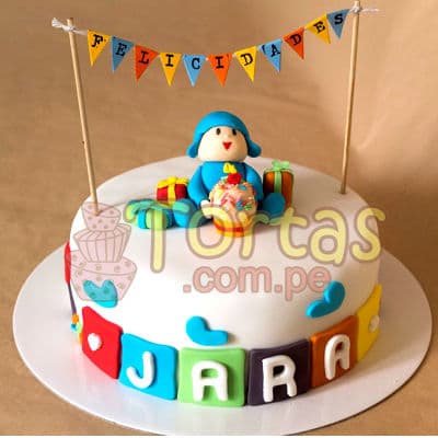 Tortas Pocoyo | Torta de Pocoyo - Cod:PCY01