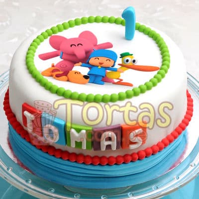 Tortas de pocoyo | Torta de Pocoyo - Cod:PCY03