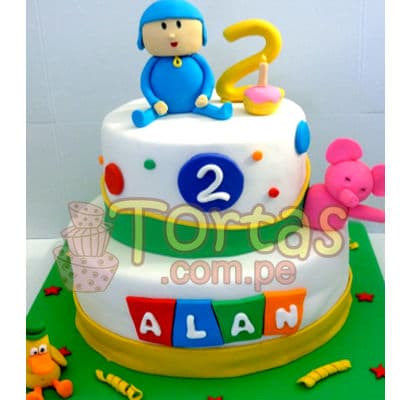 Torta Pocoyó Especial Delivery de Pasteles en Lima y Callao - Cod:PCY09
