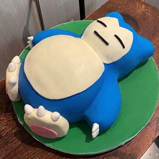 Torta Snorlax Pokémon delivery Lima con diseño temático exclusivo - Cod:PKG14