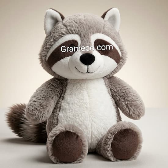 Oso de peluche tejón Papache personalizado delivery Lima exclusivo - Cod:PLH12