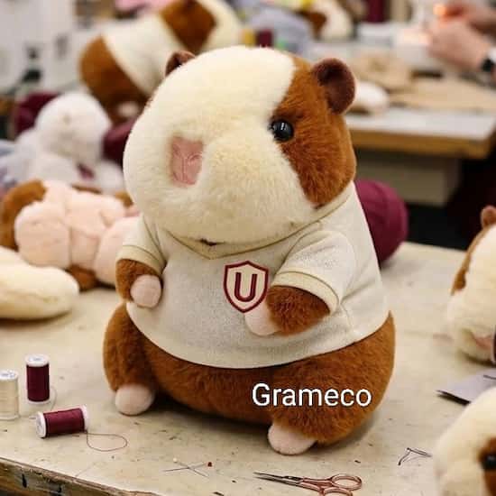 Peluche personalizado de Universitario de Deportes ideal para hinchas - Cod:PLH25