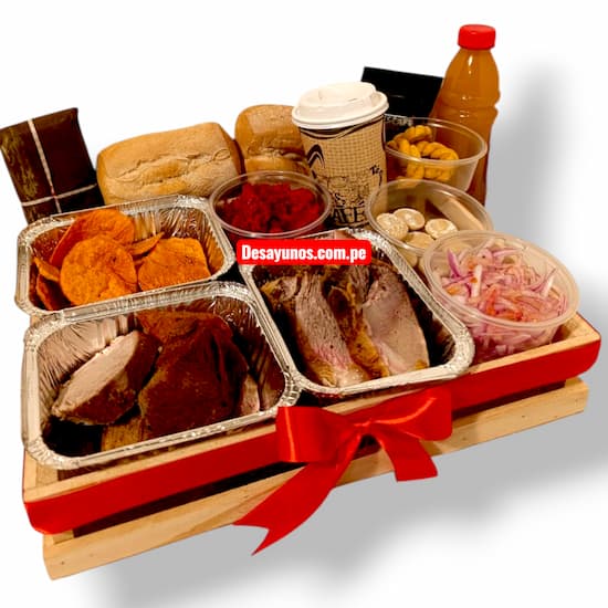 Desayuno Criollo para 2 personas - Cod:PPP23