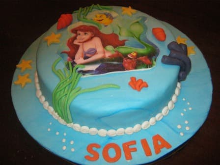 Torta de Tematica Princesas | Imágenes de Torta de Princesas - Cod:PRC14