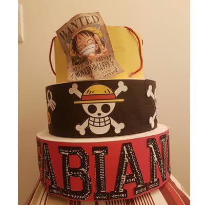 Torta de Piratas | Tortas de Piratas para Fiestas Infantiles - Cod:PRT08