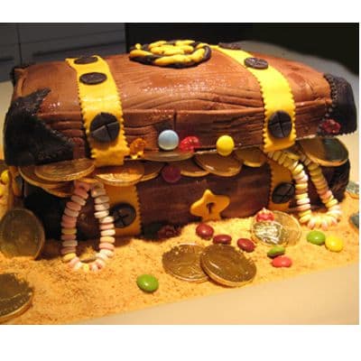 Tortas de Pirata | Tortas de Piratas para Fiestas Infantiles - Cod:PRT11