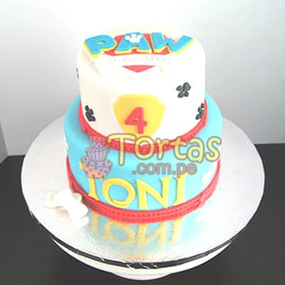 Tortas Paw Patrol | Torta Paw Patrol niña - Cod:PWP05