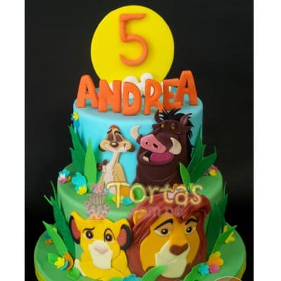 Torta Safari | Torta Rey Leon