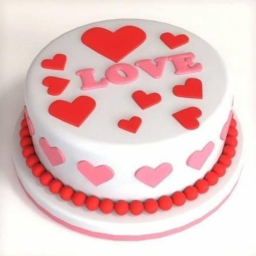 Torta de Amor 14 Febrero