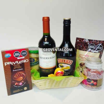 Regalos con Licores y Canastas de Regalo Delivery La Victoria - Cod:SLC05