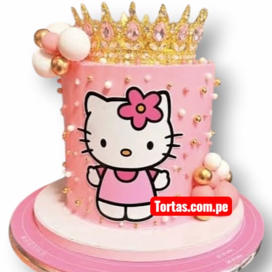 Torta Hello Kitty Lima