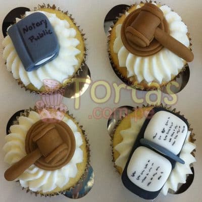 Cupcakes de Abogado | Tortas abogados - Cod:TAG05
