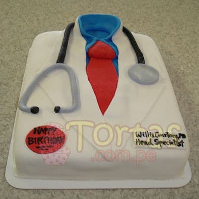Torta de Medico  y Pastel de doctor Delivery Regalos Lima - Cod:TDC06