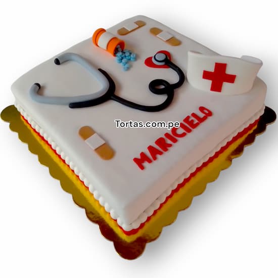 Torta Enfermera Especial Delivery lima - Cod:TDC08