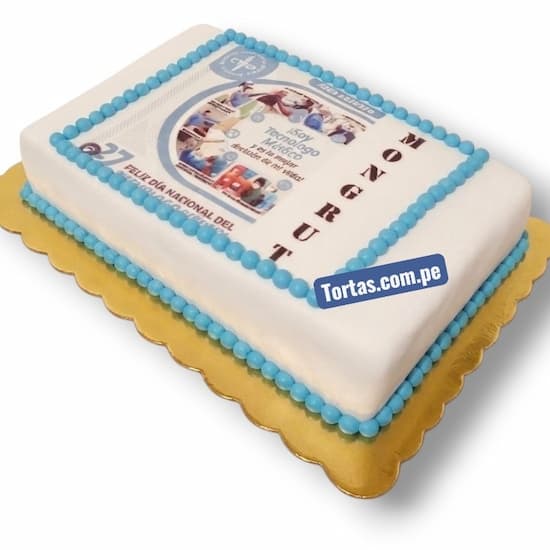 Regalos para Tecnólogo Médico en su día con delivery Torta - Cod:TDC17