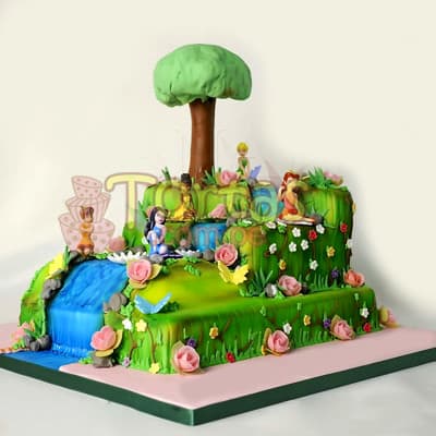 Torta Tinkerbell | torta tinkerbell campanita - Cod:TKB01