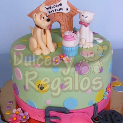 Torta Mascotas -  Pastel para Perros en Lima Delivery Peru Regalos - Cod:TMC02