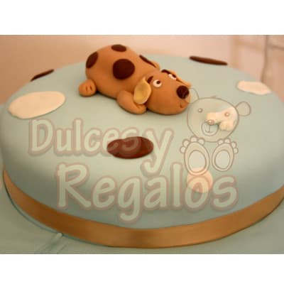 Torta de tema Mascotas | Tortas para Perros en Lima | Pastelería Canina - Cod:TMC07