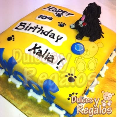 Torta Perrito Contento | Tortas para Perros en Lima | Pastelería Canina - Cod:TMC12