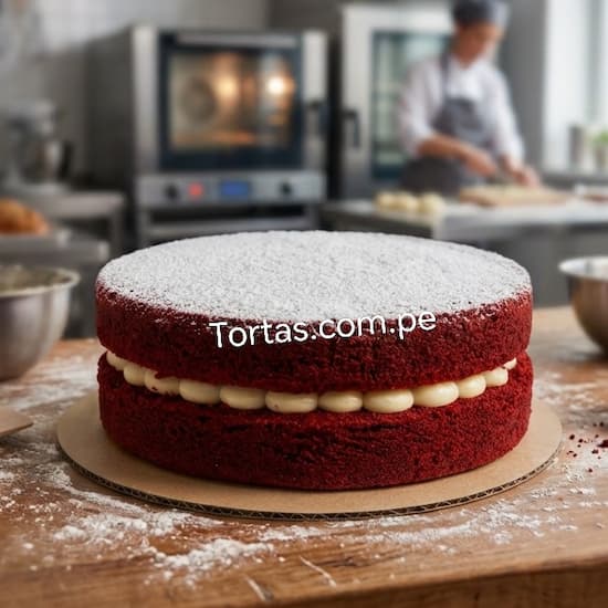 Torta Red Velvet delivery Lima regalo elegante y delicioso - Cod:TNR21