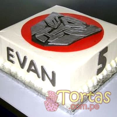 Torta con Tematica Transformes | Pasteles Transformers | Tortas de transformers