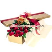 Arreglos de Flores y Rosas en Florerias Lima Delivery a domicilio  - Cod:VAT06