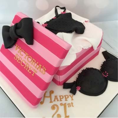 Torta Victoria secret - Victorias Secret Cake Delivery Lima Peru Regalos - Cod:VSS15